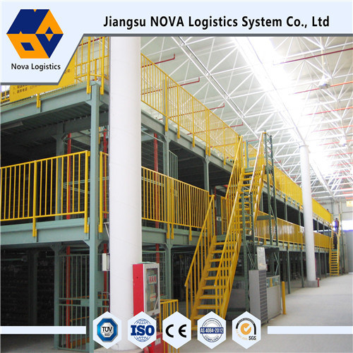 Warehouse Multi-Level Mezzanine Racking